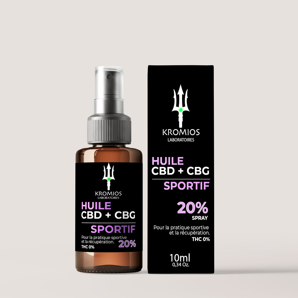 HUILE CBD + CBG SPORT 20% SPRAY
