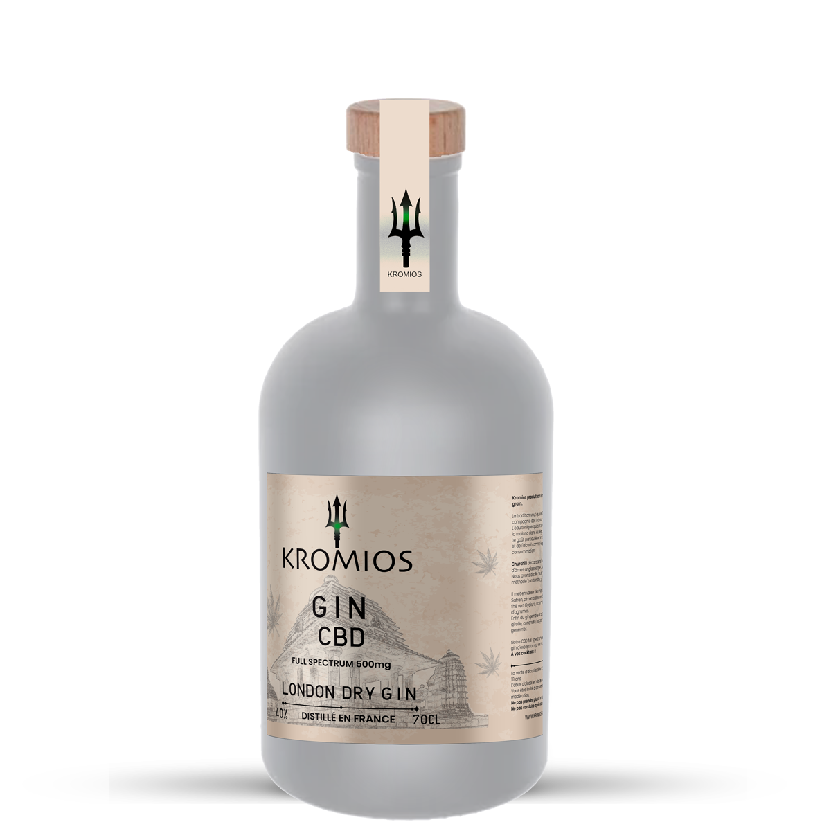 GIN KROMIOS ZANZÍBAR 40° CBD