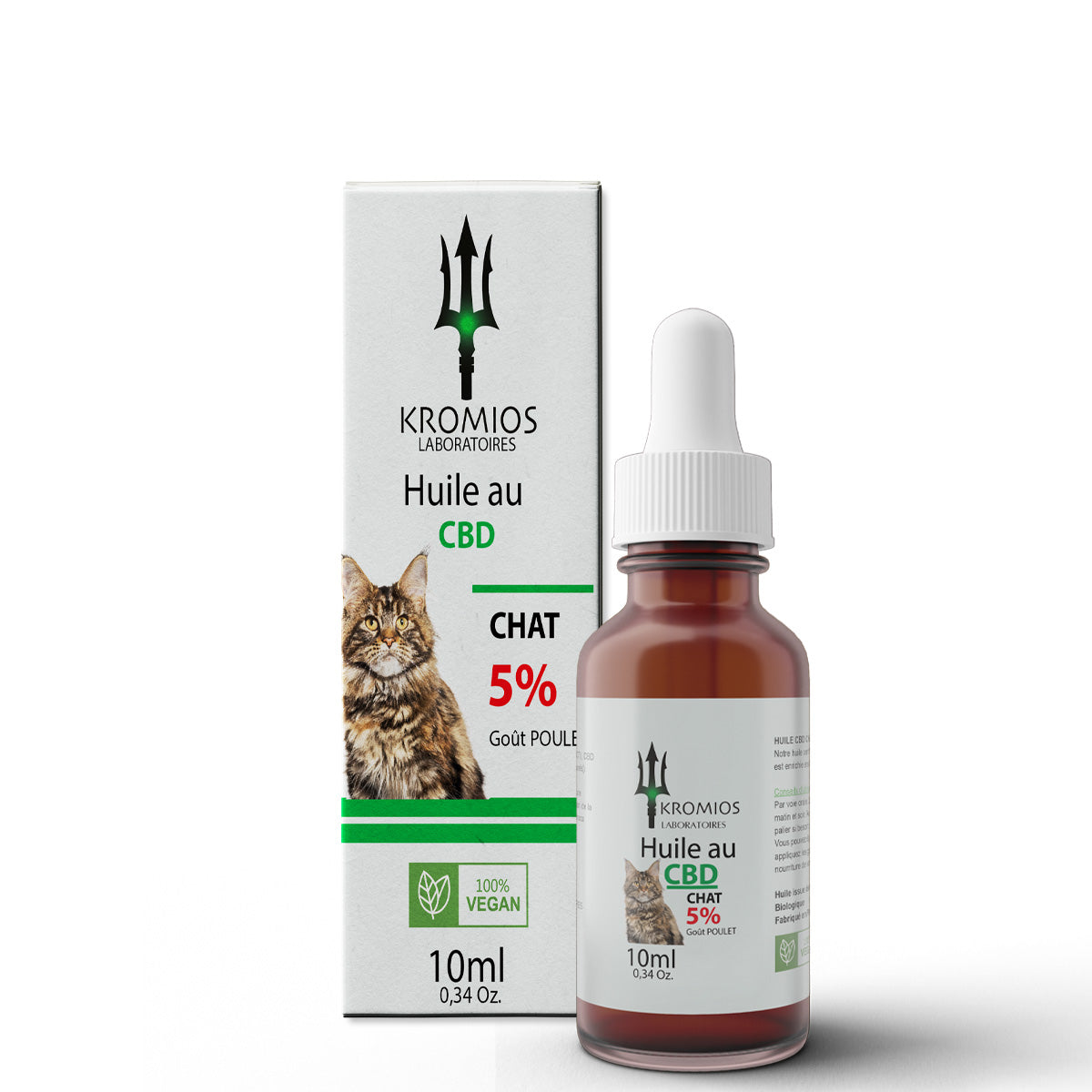 HUILE CBD CHAT 5%